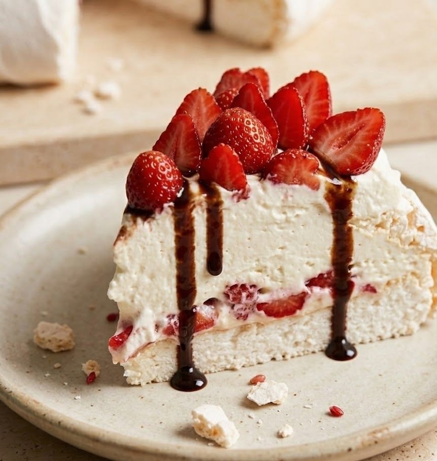 How to Make Mary Berry Christmas Wreath Pavlova Recipe
