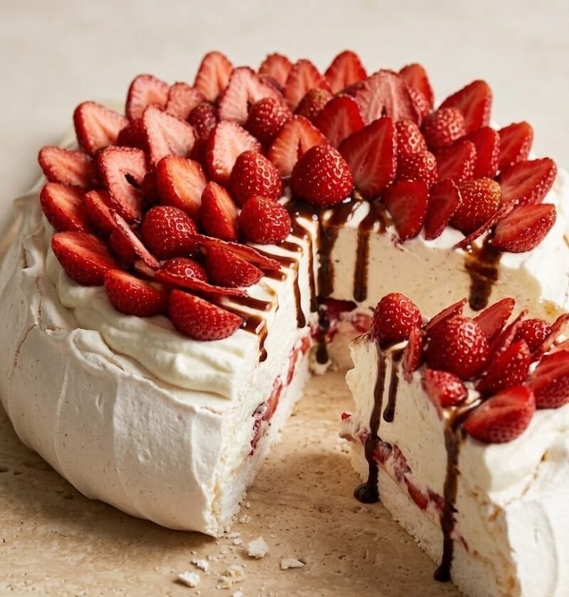 Mary Berry Christmas Wreath Pavlova Recipe
