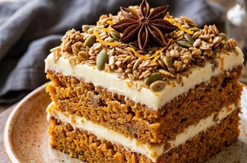 Mary Berry Sugar-Free Carrot Cake Recipe