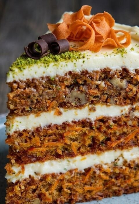 Mary Berry Carrot and Walnut Cake Recipe