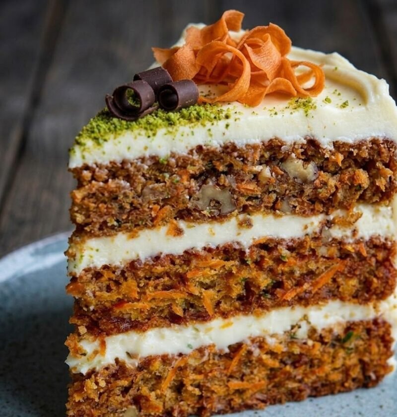 Mary Berry Carrot and Walnut Cake Recipe