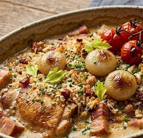 Mary Berry Chicken and Bacon Casserole Recipe