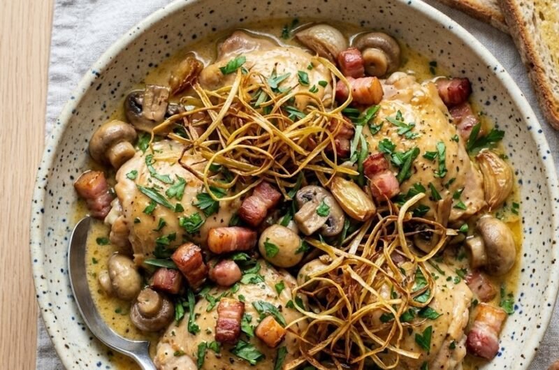 Slow Cooker Chicken Casserole