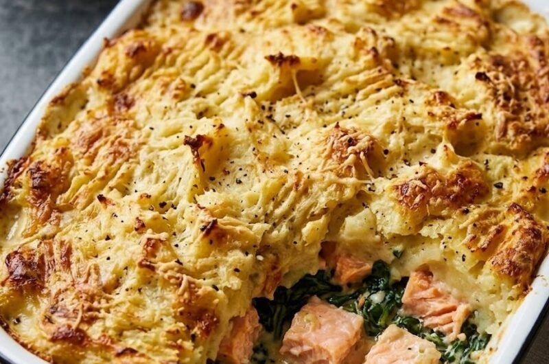 Mary Berry Fish Pie with Crushed Potatoes