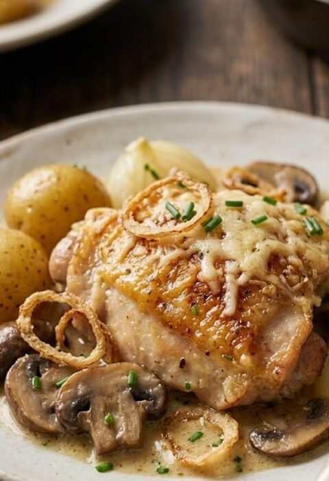 Mary Berry Creamy Chicken Casserole with White Wine Recipe