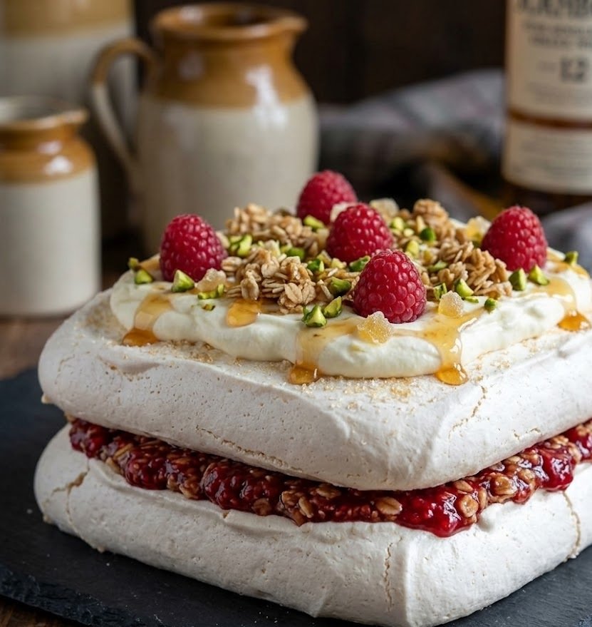 How to Make Mary Berry Cranachan Pavlova