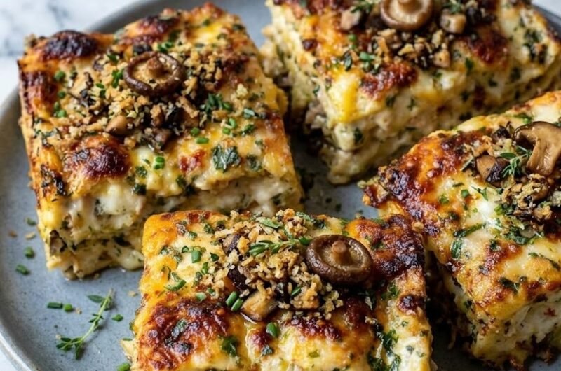 Mary Berry Chicken and Mushroom Lasagne Recipe