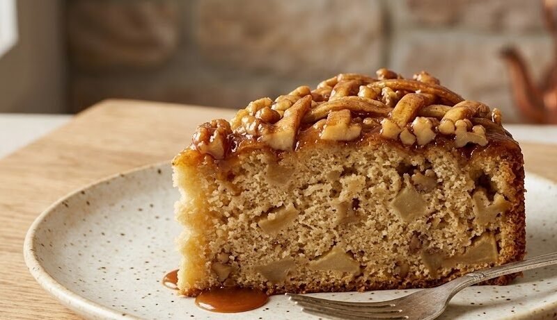 Mary Berry Apple and Walnut Cake Recipe