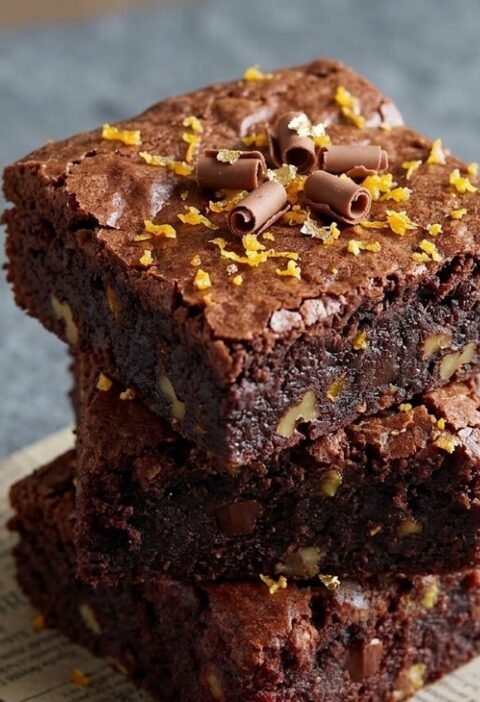 Mary Berry Chocolate Orange Brownies Recipe