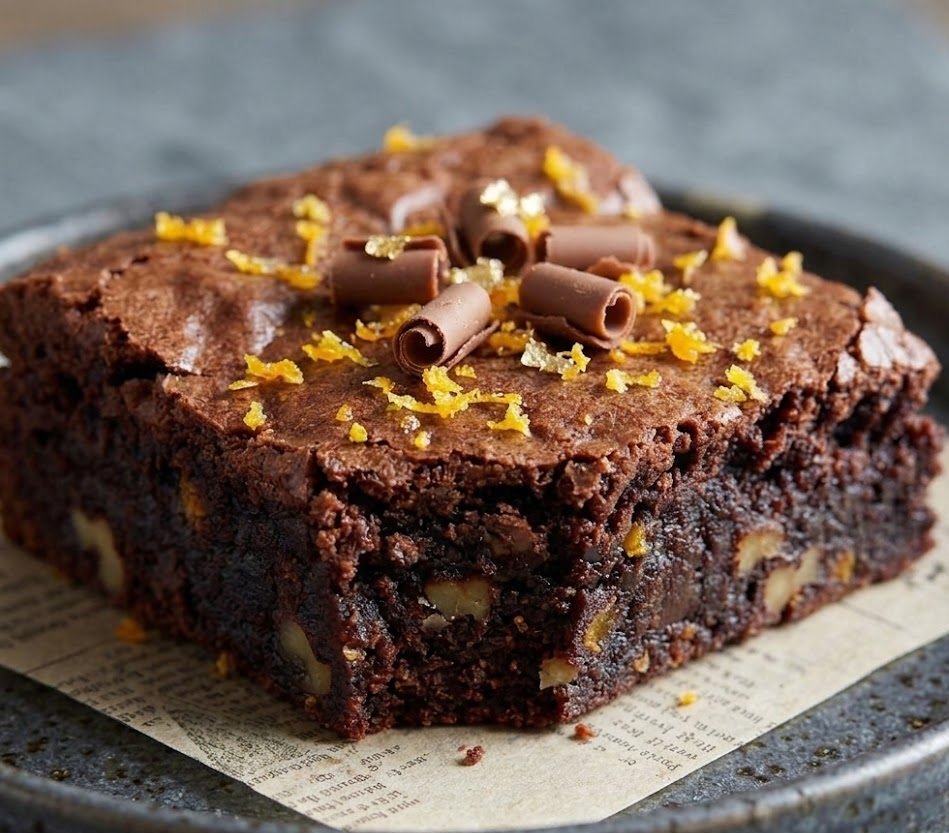 How to Make Chocolate Orange Brownies