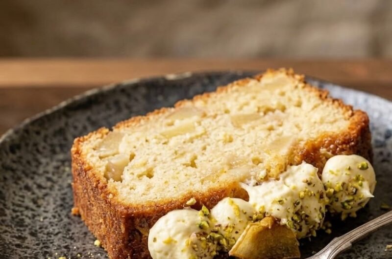 Apple and Lemon Curd Cake