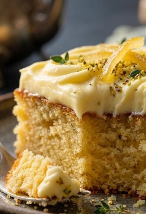 Mary Berry Lemon Drizzle Traybake Recipe