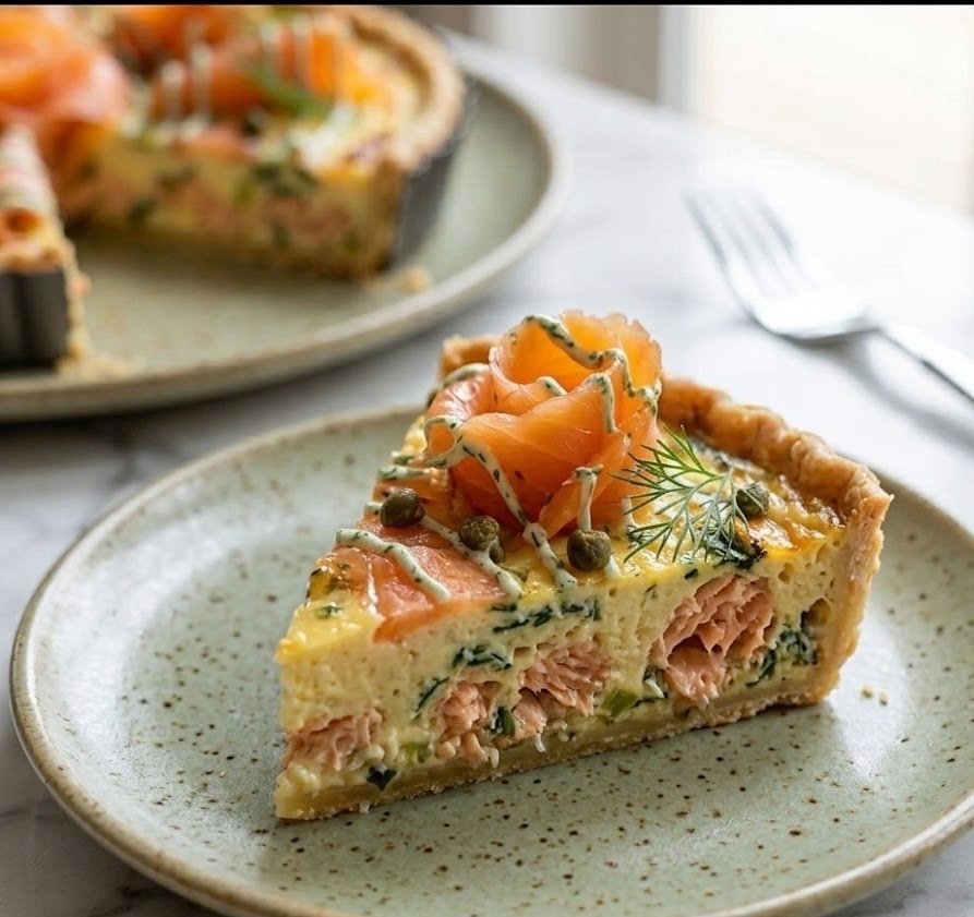 How to Make Mary Berry Smoked Salmon Quiche Recipe​