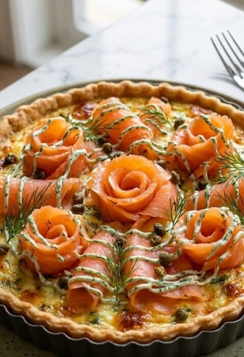 Mary Berry Smoked Salmon Quiche Recipe​