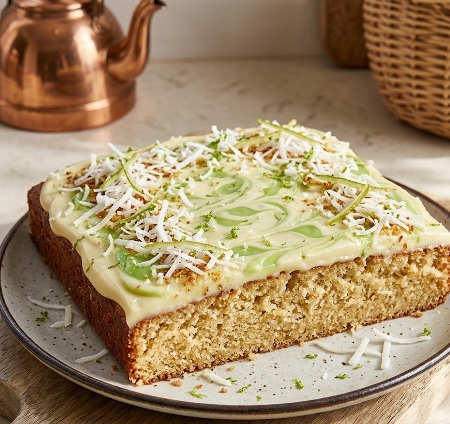 How to Make Mary Berry Coconut Traybake Recipe
