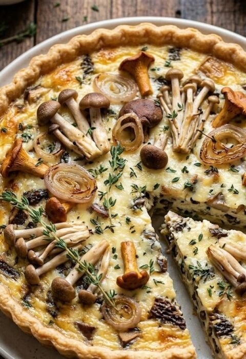 Mary Berry Mushroom Quiche Recipe