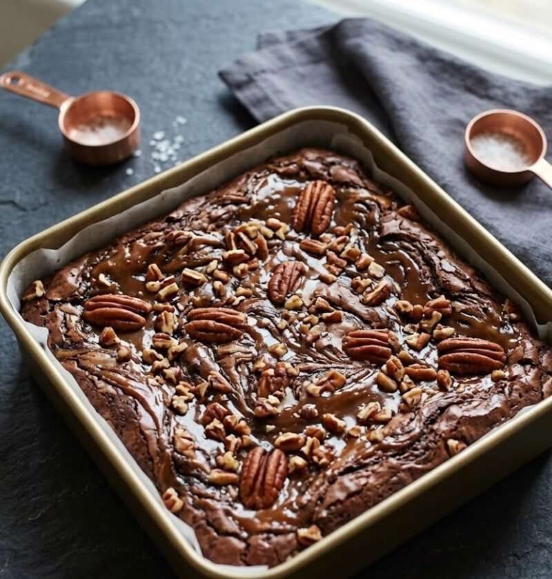 Mary Berry Chocolate Brownie Traybake Recipe