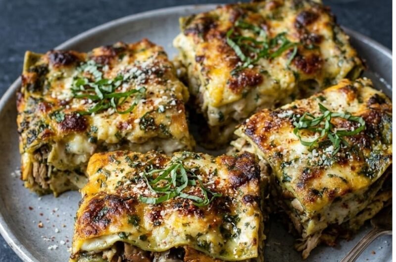Mary Berry Chicken and Mushroom Lasagne Recipe