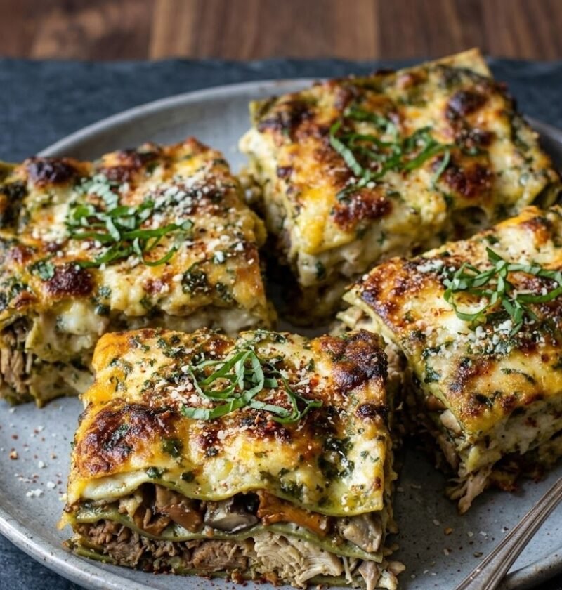 Mary Berry Chicken and Mushroom Lasagne Recipe