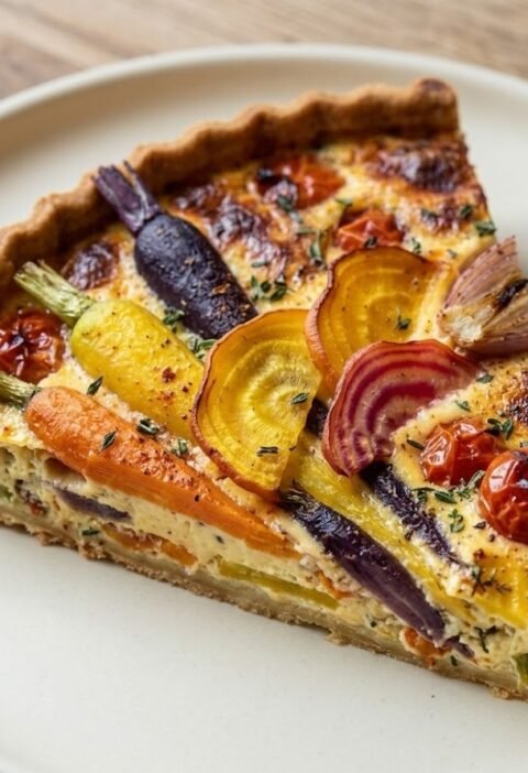 Mary Berry Roasted Vegetable Quiche Recipe