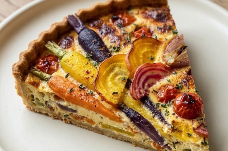 Mary Berry Roasted Vegetable Quiche Recipe
