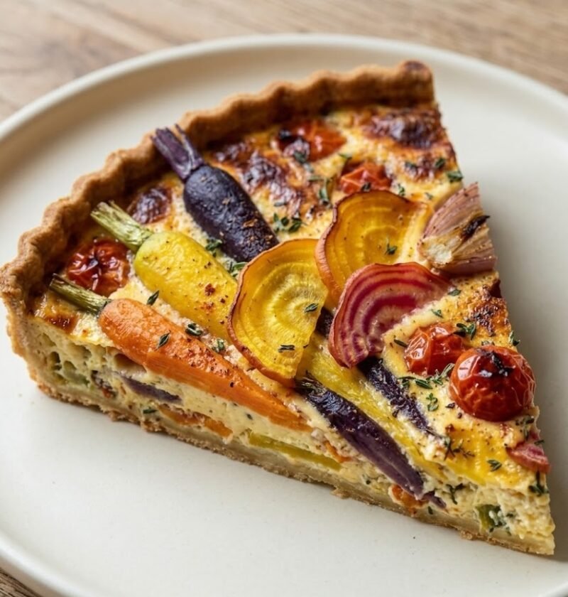 Mary Berry Roasted Vegetable Quiche Recipe