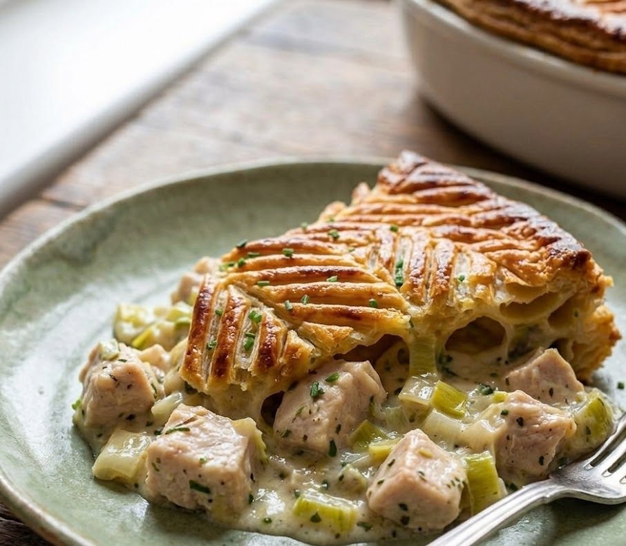 How to Make Chicken and Leek Pie