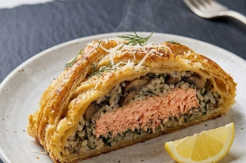 Salmon Coulibiac