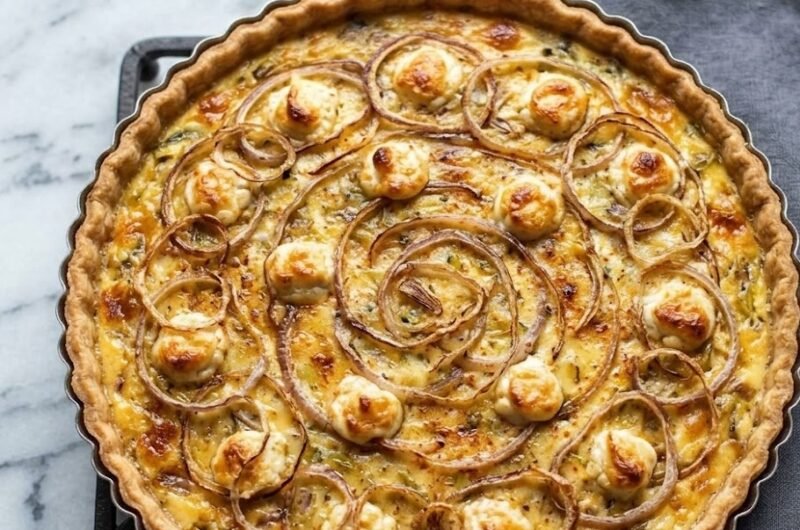 Mary Berry Cheese and Onion Quiche Recipe