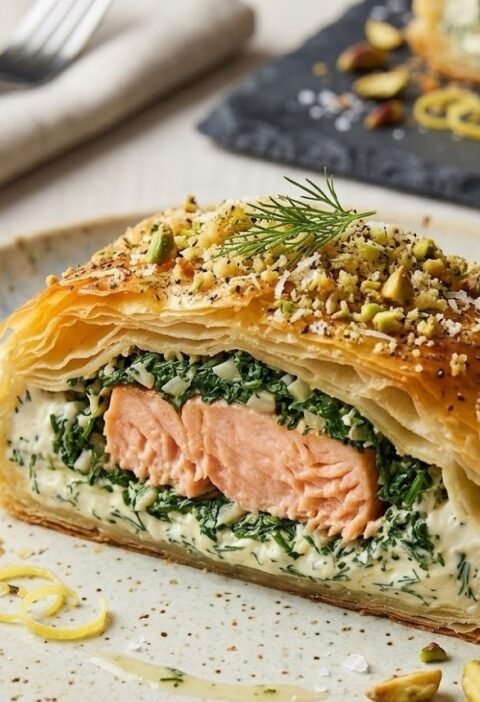 Mary Berry Salmon in Filo Pastry Recipe​​​