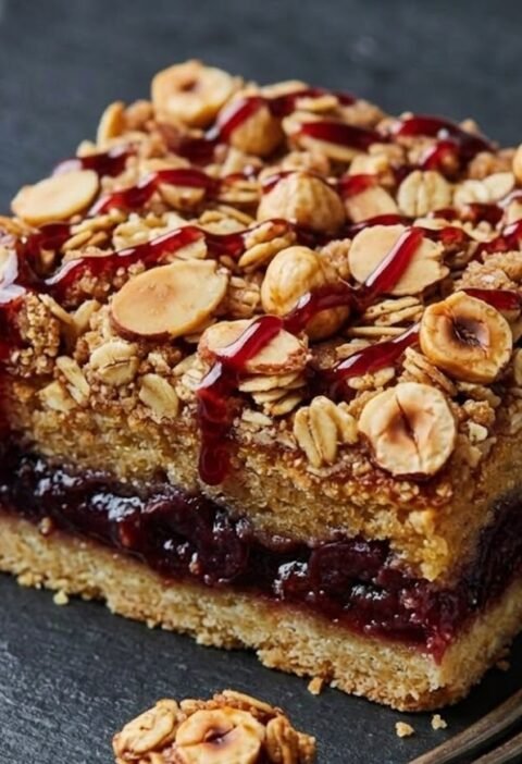 Mary Berry Bakewell Traybake Recipe