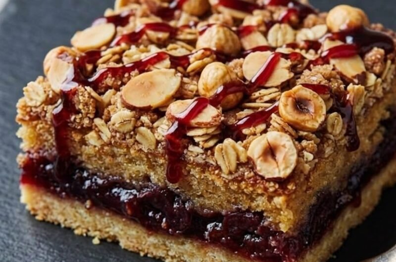 Mary Berry Bakewell Traybake Recipe