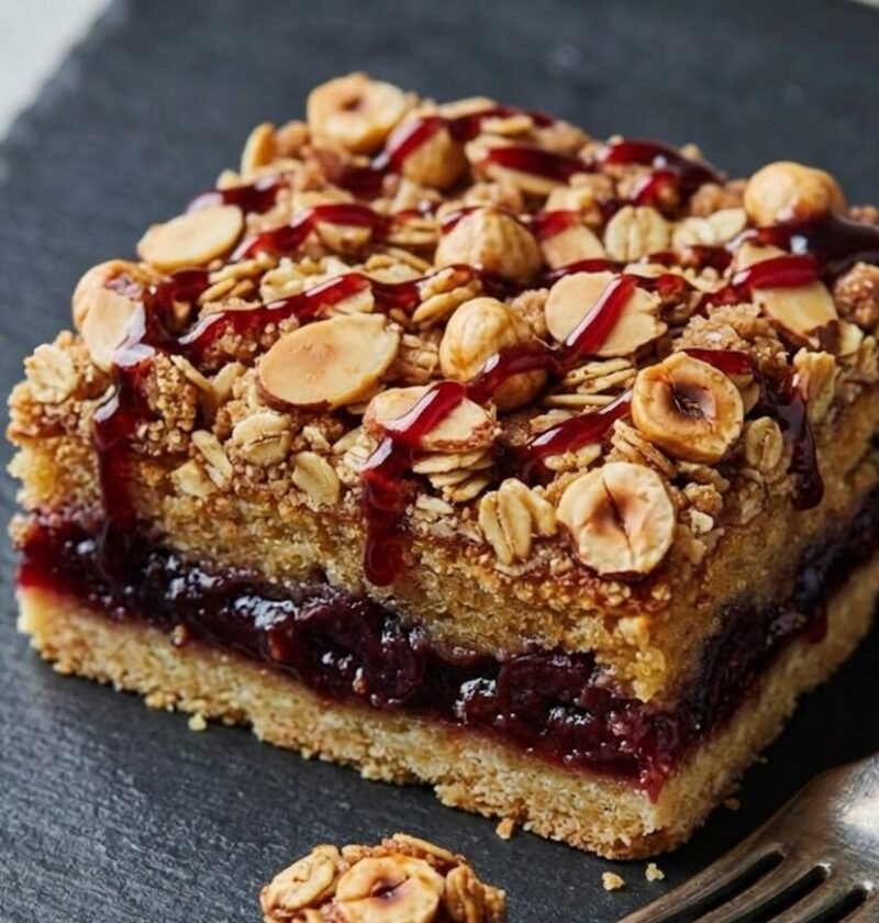 Mary Berry Bakewell Traybake Recipe