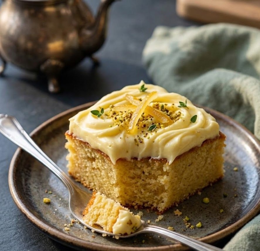How to Make Lemon Drizzle Traybake
