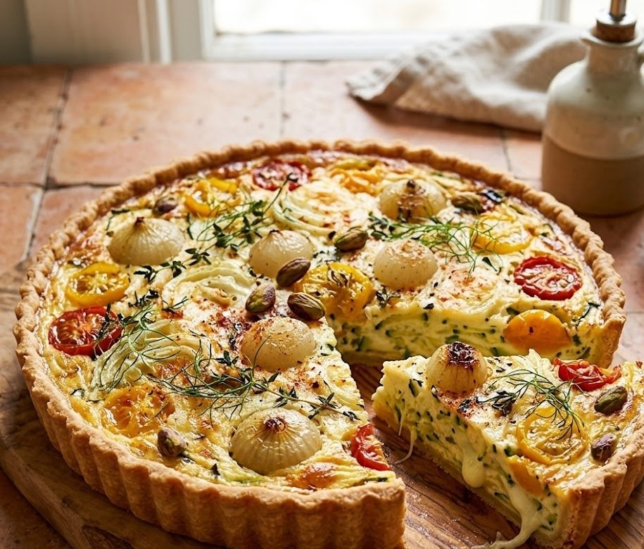 How to Make Mary Berry Courgette Quiche Recipe​