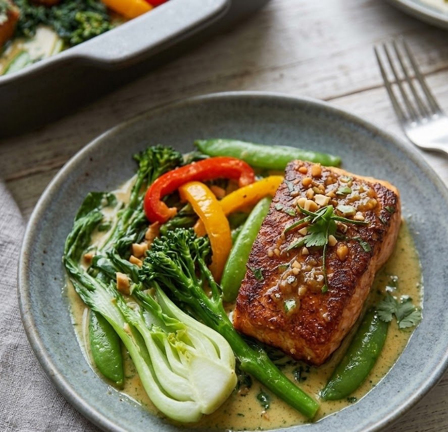 How to Make Mary Berry Thai Salmon Traybake Recipe​​