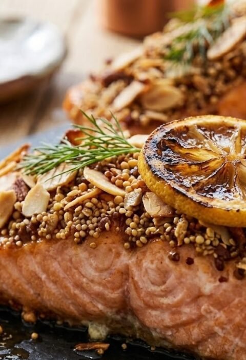Mary Berry Herb Crusted Salmon Recipe​​​