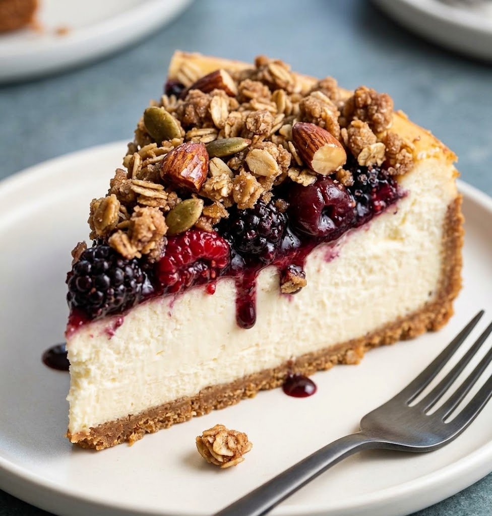 How to Make Crumble Cheesecake