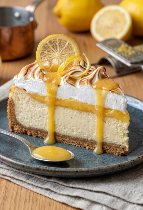 Mary Berry Lemon Curd Cheesecake Recipe​