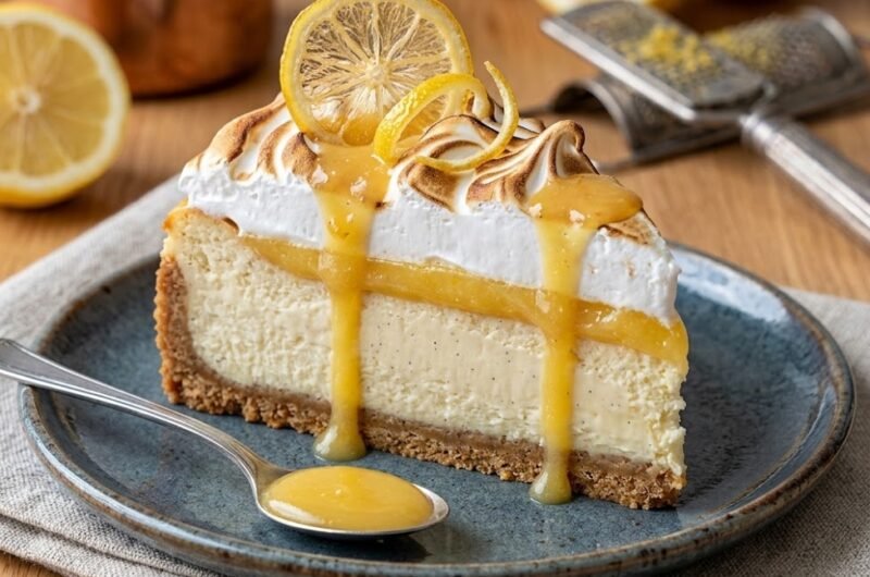 Mary Berry Lemon Curd Cheesecake Recipe​