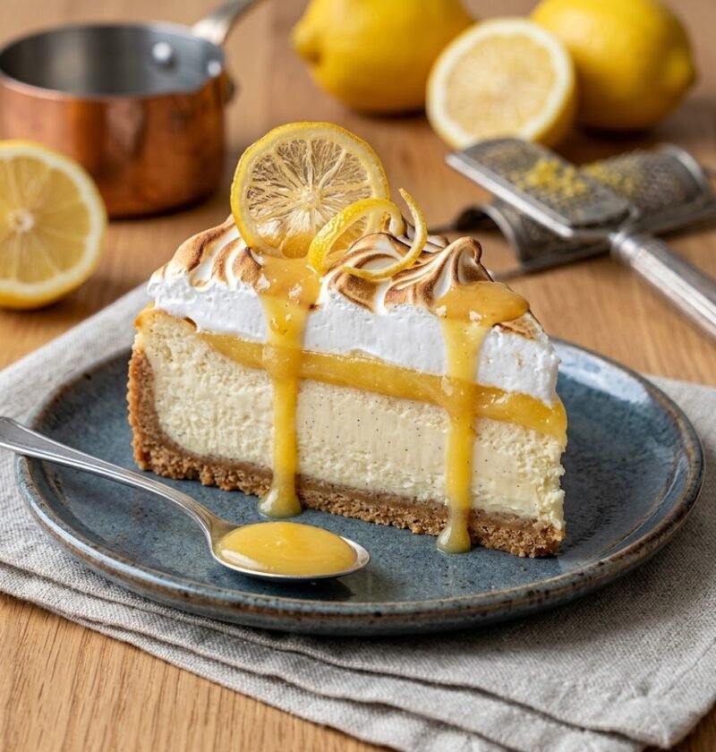 Mary Berry Lemon Curd Cheesecake Recipe​