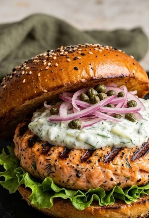 Mary Berry Salmon Burgers Recipe​​​