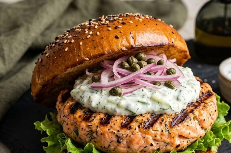 Mary Berry Salmon Burgers Recipe