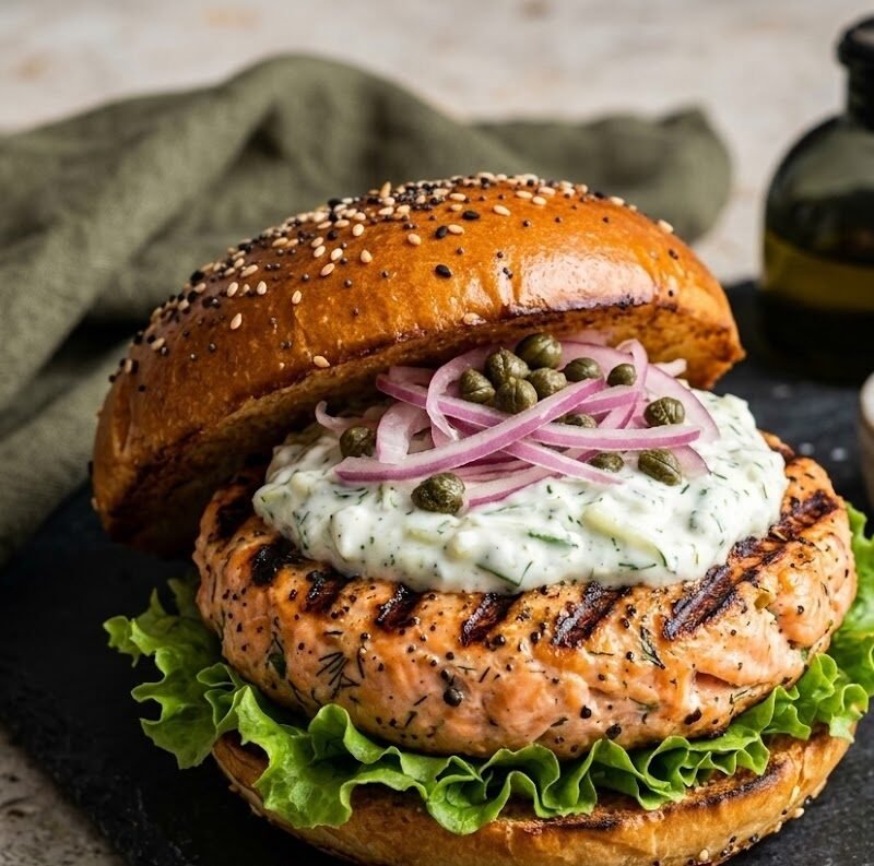 Mary Berry Salmon Burgers Recipe