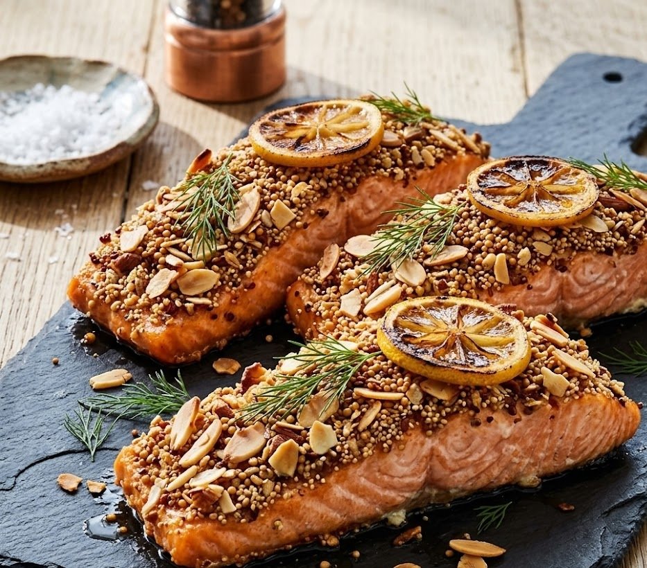 How to Make Mary Berry Herb Crusted Salmon Recipe