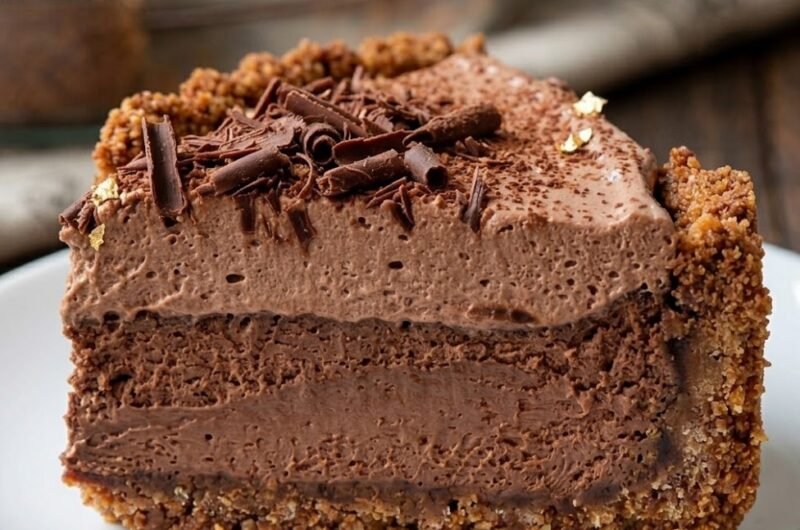 Mary Berry-Style No-Bake Chocolate Cheesecake