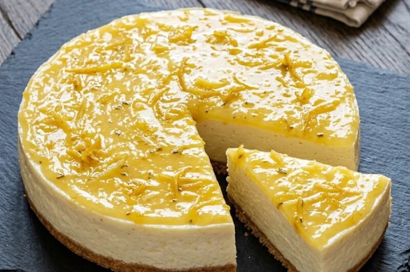 Mary Berry No-Bake Lemon Cheesecake Recipe