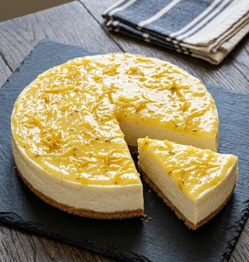 Mary Berry No-Bake Lemon Cheesecake Recipe