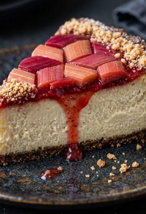 Mary Berry Rhubarb Cheesecake Recipe​
