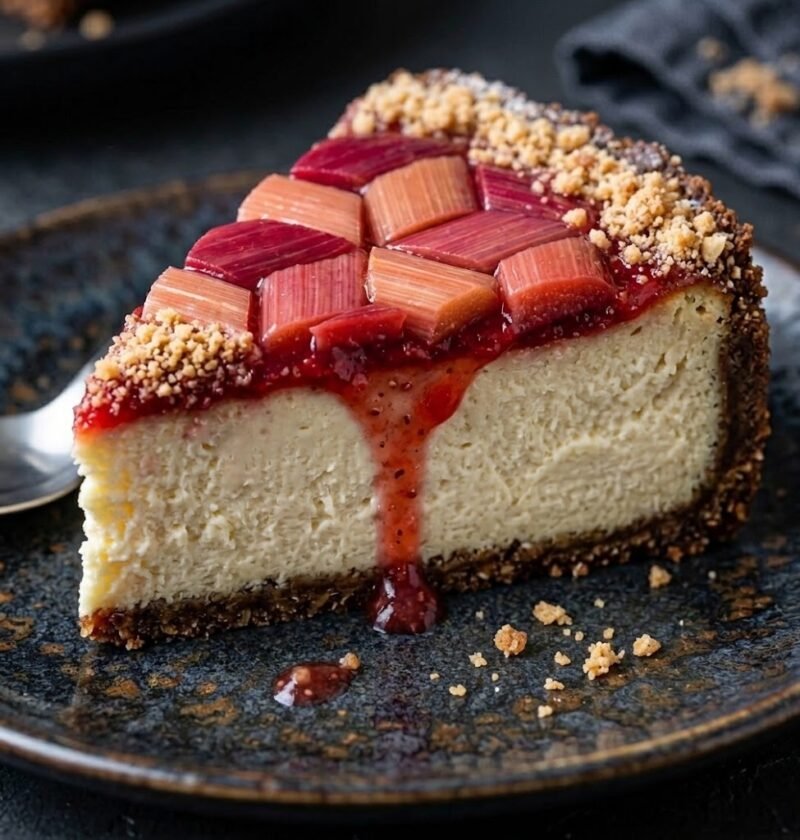 Mary Berry Rhubarb Cheesecake Recipe​